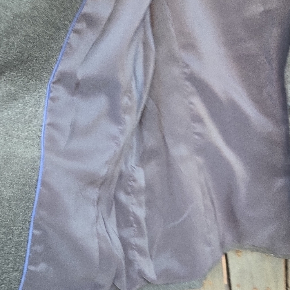 Talbots women  blend 2- piece suits Classic Gray skirt  A-line - Picture 6 of 14